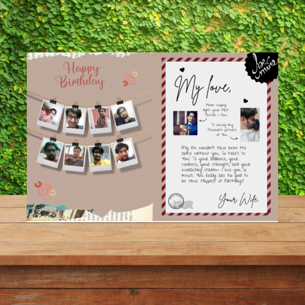 Personalized Greetings Card